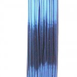 Wire Wire, 10 meter. nachtblauw 0.6mm
