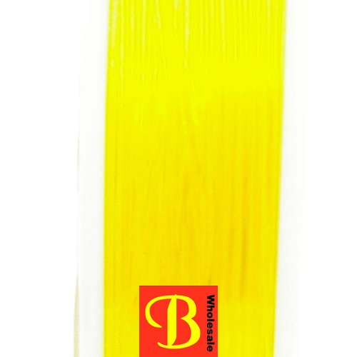 Elastiek rijgdraad, 10 meter geel - Click Image to Close