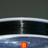 Staaldraad, zwart, 100 meter (0,45 mm)